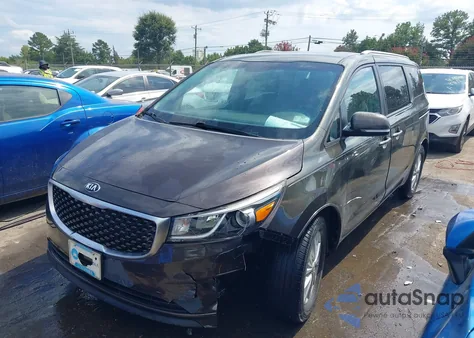 2016 Kia Sedona Lx z USA, uszkodzony, nr VIN KNDMB5C17G6202046